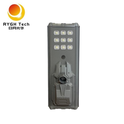 Lumière de rue solaire LED intégrée 30W avec haute luminosité 5054 puces LED Capteur PIR Sensors automatiquement et lumières