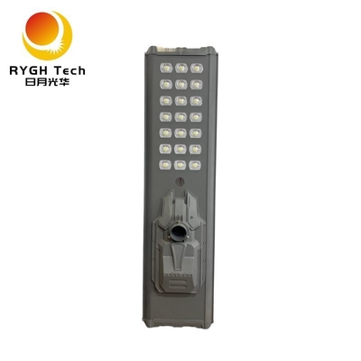 Lumière de rue solaire LED intégrée 30W avec haute luminosité 5054 puces LED Capteur PIR Sensors automatiquement et lumières