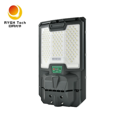3.2V LiFePO4 Batterie Panneau solaire au silicium monocristallin Éclairage de rue LED solaire intégré 20W Avec détection radar de contrôle de la lumière