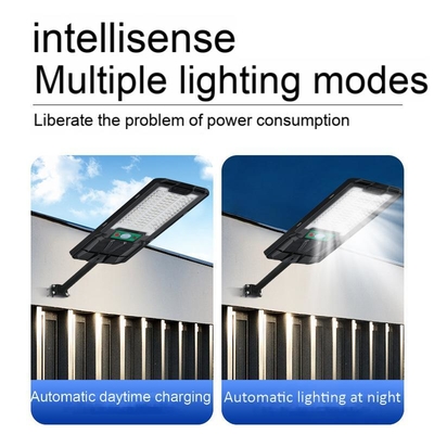 Capteur de mouvement intégré certifié CE Lumière solaire LED IP65 pour les autoroutes à usage extérieur