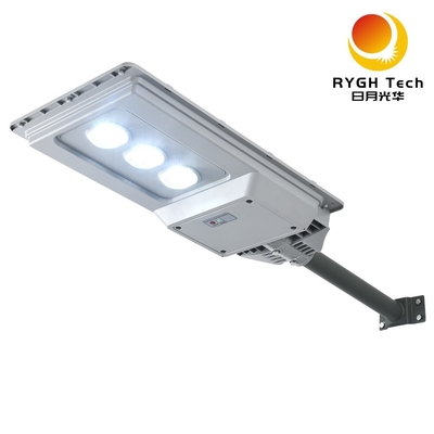 Réverbère solaire à LED 30W à induction radar polyvalent et facile à installer pour route publique, rue, cour, jardin