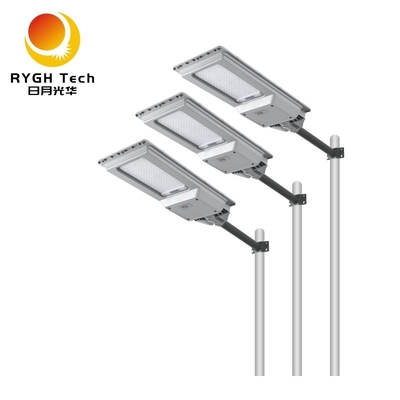 Éclairage de rue LED solaire intégré 20W Radar Sensing Remote Control pour le trottoir La cour du jardin L'éclairage routier LED