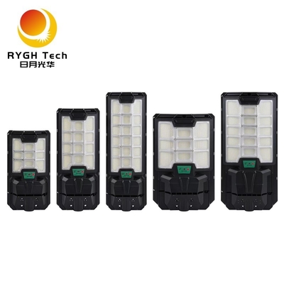 Vente à chaud Nouveau matériau ABS IP65 Éclairage routier Télécommande plus détection radar Multifonctionnel Soleil LED Street Light 30W
