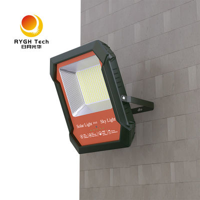 Projecteur solaire LED 100W 200W, haute luminosité 130lm/w pour jardin