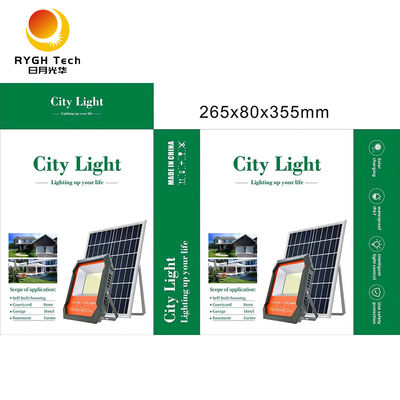 Lumière solaire à haute puissance 100W/200W/300W à LED pour les sentiers de jardin et les parkings