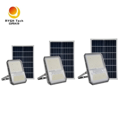 Projecteur LED solaire multifonctionnel à télécommande, 35W, zone d'irradiation de 300 mètres carrés, longue durée de décharge, garantie 2 ans