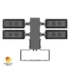 Projecteur de stade LED 600W IP66 pour zones publiques extérieures et sports