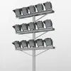 Projecteur de stade LED 1000W pour terrain de sport à mât élevé