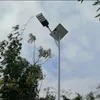 Lumière de rue LED solaire à LED