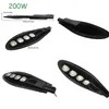 Lampadaire LED 200W pour rue, haute puissance, épée, 110V 220V