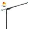 Tout en un résistant aux intempéries IP65 Durable 170lm/W 100W Solar LED Street Light