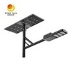 Lampadaire solaire durable 50W 60W, IP65, LED solaire intelligente