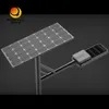 Lampadaire solaire durable 50W 60W, IP65, LED solaire intelligente