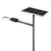 avec télécommande Installation et entretien faciles 50W Lampe solaire de rue à LED