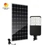 Lampadaire solaire à LED 40W IP66 avec télécommande et installation en une étape