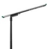 Projet gouvernemental 10m 12m 100W Lampadaire solaire intégré tout-en-un avec caméra extérieure