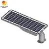 Nouveau lampadaire intelligent intégré tout-en-un IP65 extérieur 10W LED Solar Street Light avec batterie LiFePO4