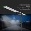 Lampadaire solaire LED intégré AIO en aluminium haute puissance 120W 150W pour route publique
