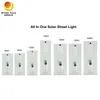 Projets gouvernementaux 10m 11m Haute Lumen 170lm/W 180 Watts Lampadaire solaire