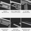 Lumière solaire de 9 à 11 mètres de haute qualité 12V LED