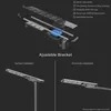 IP65 Lampes de rue Bridgelux Lumière LED solaire avec Rygh-Fx-100W de haute qualité