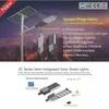 Lampe solaire de rue LED 12V en aluminium 40W avec batterie LiFePO4 100% neuve de haute qualité