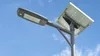 Contrôleur téléphonique intelligent LED solaire éclairage de rue avec adaptateur CA