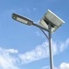 Contrôleur téléphonique intelligent LED solaire éclairage de rue avec adaptateur CA