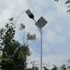 Lampadaire solaire LED intégré étanche 40W avec poteau
