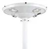 Réverbère public en tête de poteau, 30W LED, solaire, pour jardin