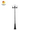 Lampadaire public paysager avec panneau solaire intégré 15W LED pour jardin