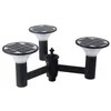 Lampadaire public paysager avec panneau solaire intégré 15W LED pour jardin