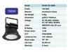 Projecteur industriel LED 150W ultra-lumineux idéal pour les entrepôts, les usines et les stades