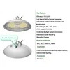 Rygh 200W NSF Matériaux classés IP66 IP69K Blanc 200W UFO High Bay LED Light pour usine de transformation alimentaire