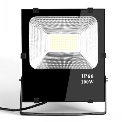 Aluminium commercial Smd de Dimmable Ip65 de pièces de rechange de lumière d'inondation 100w