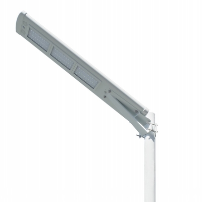 Blanc chaud actionné solaire automatique de réverbère de Smart 30W LED avec le contrôle mobile d'APPLI