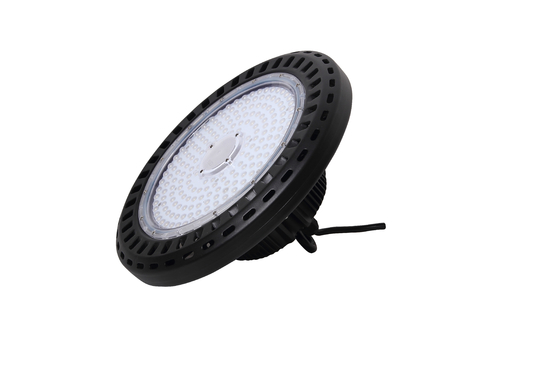 240 l'UFO de volt 100w a mené le haut appareil d'éclairage 150lm/w de baie mené par Ip65 de lumière de baie haut