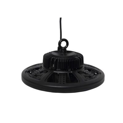 L'UFO commercial d'Ip65 200w a mené le logement en aluminium blanc frais de lumière élevée de baie