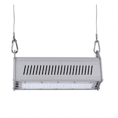 Le lumen élevé 50w a mené les montages élevés linéaires 130lm/w 353×144×115 millimètre de baie