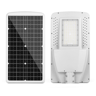 50W imperméable tout dans un a intégré le réverbère solaire 5200LM avec Polonais