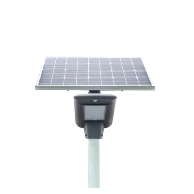 Aluminium actionné solaire du réverbère de la structure antipluie LED 50w le jardin/cour