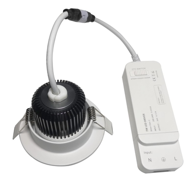 Système extérieur anti-éblouissant de Smart LED Downlights UGR TUYA ÉPI de 7 watts pour l'hôtel
