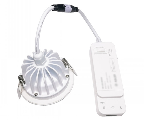 Le plafond futé de l'ÉPI 9W Dimmable LED allument vers le bas la preuve de l'eau de couleur mélangée par CSP de Bridgelux