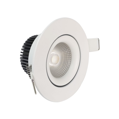 Angle de faisceau 38/60° Smart LED Downlights 8w obscurcissant/température de couleur réglable