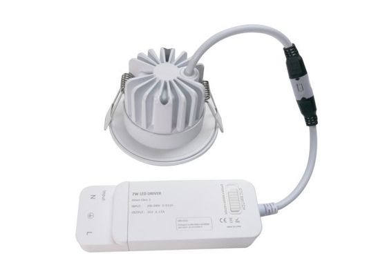 Blanc chaud variable mené enfoncé imperméable de couverture de visage à C.A. 200-240V de Downlight d'ÉPI