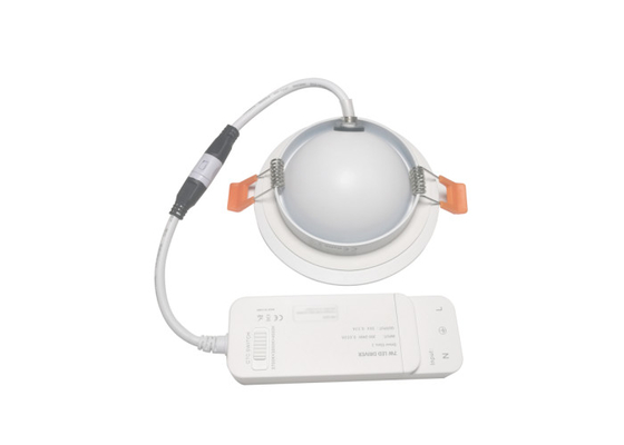 Le corps en aluminium de lampe a enfoncé la technologie menée réglable d'ÉPI de Downlights 7W le TDC Taiji CSP