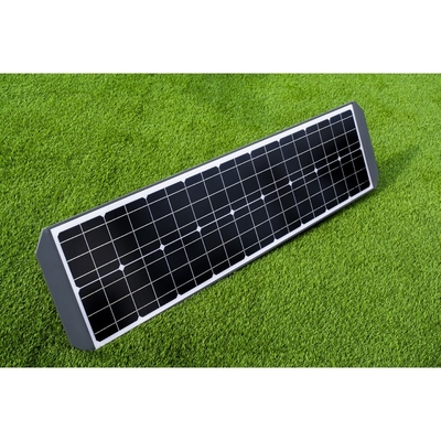 Le logement en aluminium a intégré le réverbère solaire IP65 50W avec le contrôle d'APPLI de téléphone portable