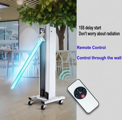 Stérilisateur ultra-violet matériel en acier 80w de l'ozone de la lampe 254nm 185nm de désinfection