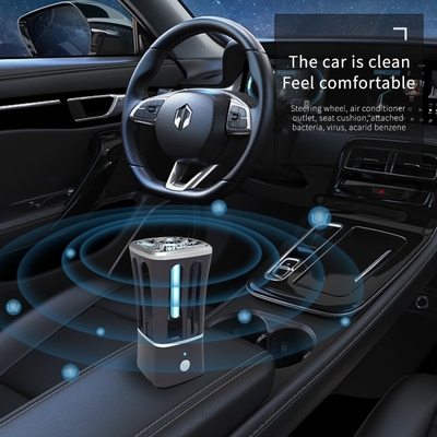 Mini lampe uv-c portative de désinfection, lumière UV de stérilisateur de voiture imputable d'USB