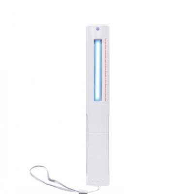Baguette magique de stérilisateur de lumière UV du watt LED du Portable 4, puissance tenue dans la main de pile sèche de stérilisation de lumière UV